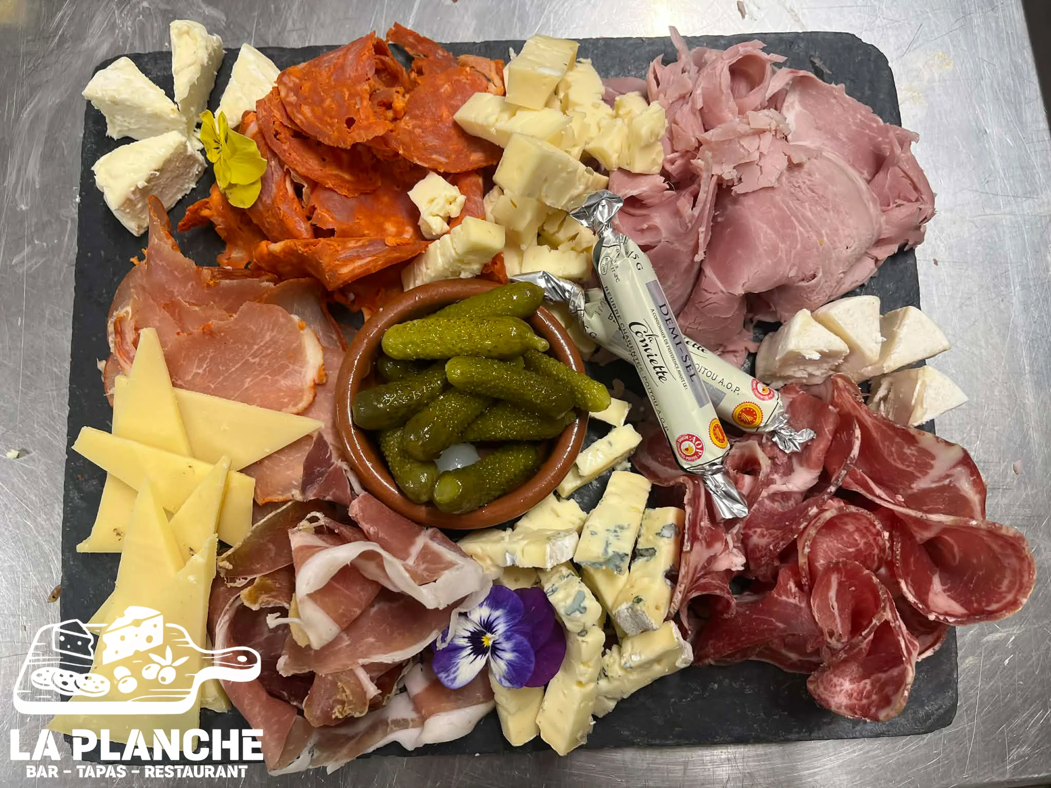 Planche mixte  La Planche